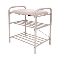 Банкетка 1 для обуви (арт. Б1-1/БЖ) Бежевый металлик/Винислкожа Слоновая кость Банкетка 1 для обуви (арт. Б1-1/БЖ) Бежевый металлик/Винислкожа Слоновая кость