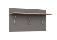 СИТИ Прихожая Вешалка В-3 (450*800*250), Серый Графит/корпус Дуб Крафт Золотой СИТИ Прихожая Вешалка В-3 (450*800*250), Серый Графит/корпус Дуб Крафт Золотой