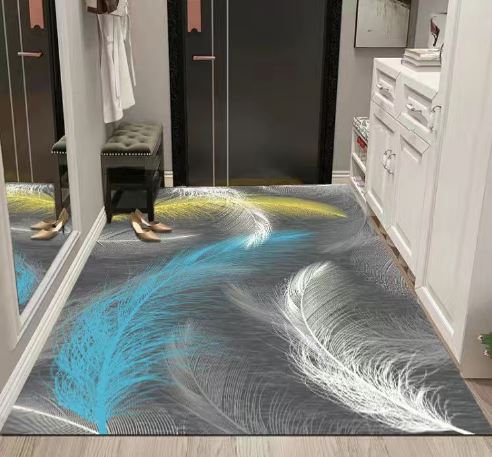 Ковер"Шагги Софт" 0,6 х 1,0 м серый MRD-148