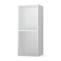 НОВА  Корпус шкафа настенного 1-но дверного 300 / Белый НОВА  Корпус шкафа настенного 1-но дверного 300 / Белый