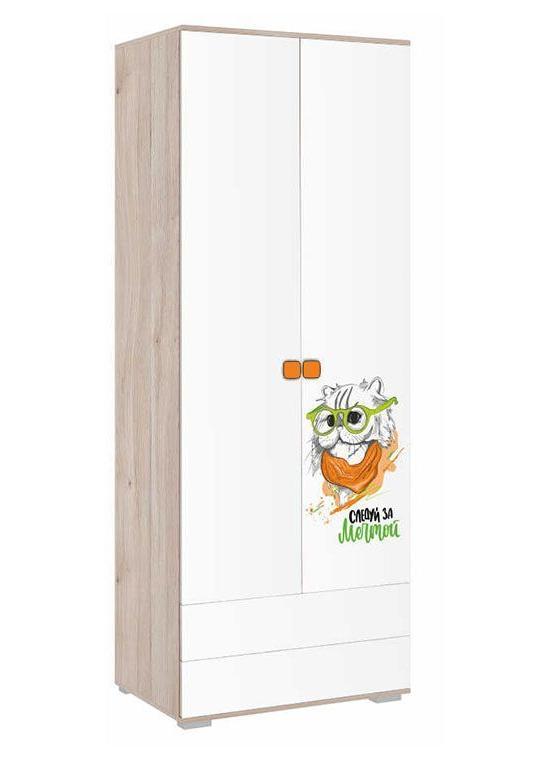 Зоо Шкаф 2-х дверный с 2-мя ящиками Зоо Шкаф 2-х дверный с 2-мя ящиками