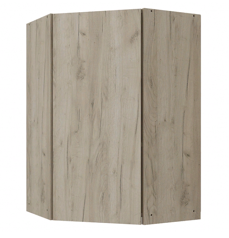 Сан-Ремо 454.30 Шкаф навесной угловой Дуб крафт серый Сан-Ремо 454.30 Шкаф навесной угловой Дуб крафт серый