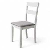 Стул Даллас SW00753 Серый / Белый  Стул Даллас SW00753 Серый / Белый