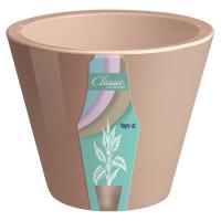 Кашпо "Классика" (5л.) Цв.Фраппе Кашпо "Классика" (5л.) Цв.Фраппе