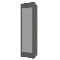 STARK Прихожая Шкаф для одежды однодверный /Серый Графит STARK Прихожая Шкаф для одежды однодверный /Серый Графит