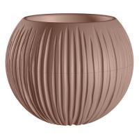 Кашпо "Сфера Мини" (0,3 л.) Цв. Мокачино  Кашпо "Сфера Мини" (0,3 л.) Цв. Мокачино