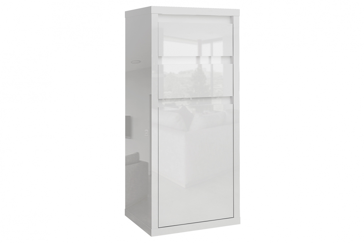 Комод с 2-мя ящиками Норден Белый Комод с 2-мя ящиками Норден Белый