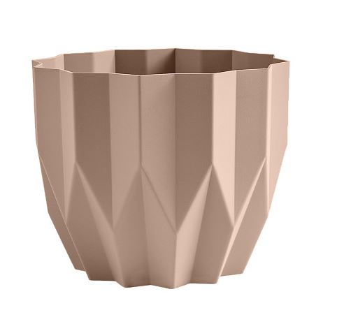 Кашпо "Геометрия" (0,8л.) Цв. Фраппе (Арт. КШ-4161)