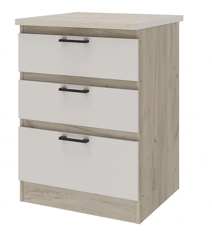 Сан-Ремо 454.35 Шкаф напол. с яш. 60 Дуб крафт /Кашемир Сан-Ремо 454.35 Шкаф напол. с яш. 60 Дуб крафт /Кашемир