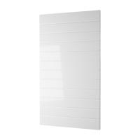 Фасад БЕЛЫЙ ГЛЯНЕЦ 423 на угловой верх