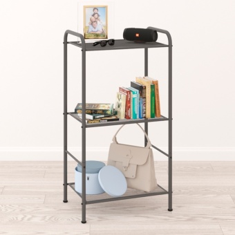 Стеллаж Валенсия 13 3-секц Графит Стеллаж Валенсия 13 3-секц Графит