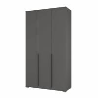Шкаф ШР-3/3 3-х створчатый распашной  Серый графит Шкаф ШР-3/3 3-х створчатый распашной  Серый графит