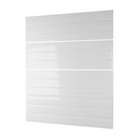 Фасад БЕЛЫЙ ГЛЯНЕЦ 3 ящика 600