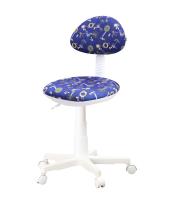 Кресло Логика (пластик WH,Ткань,KiD'S,9 (якоря фон синий),О,PL 540, б/подл, ролик белый) Кресло Логика (пластик WH,Ткань,KiD'S,9 (якоря фон синий),О,PL 540, б/подл, ролик белый)