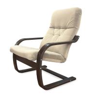 Кресло Сайма ткань Фреш 04 бежевый/Орех Кресло Сайма ткань Фреш 04 бежевый/Орех