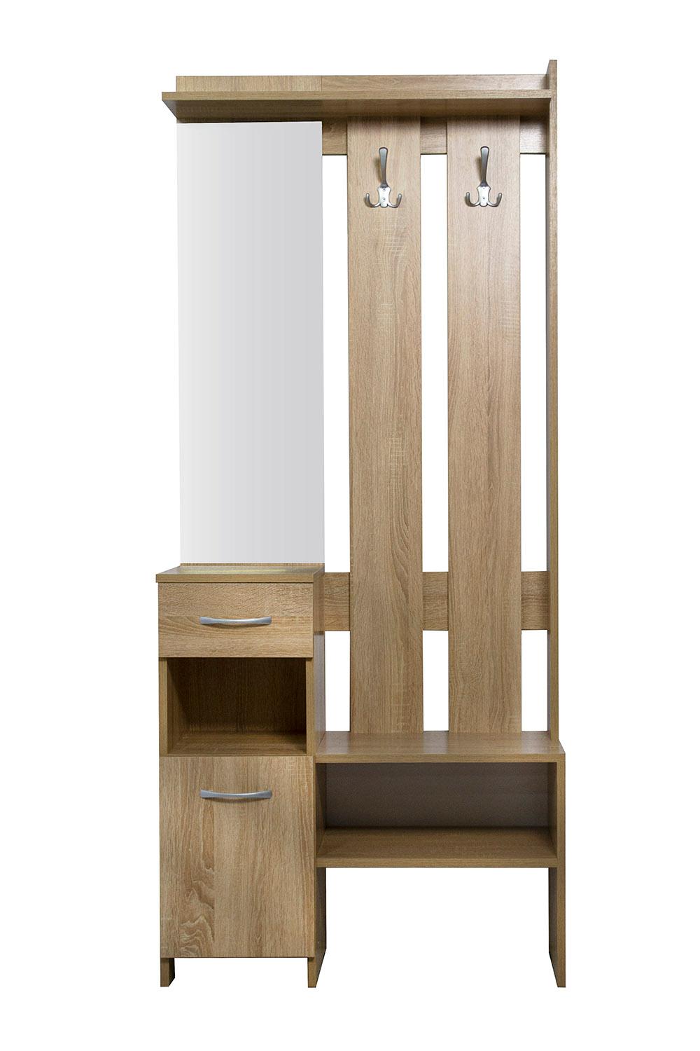 Прихожая БН-196-05 левый (дуб сонома) Прихожая БН-196-05 левый (дуб сонома)