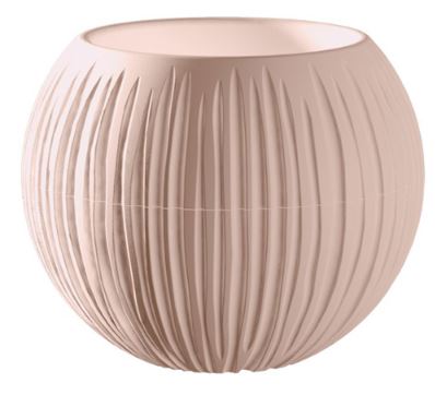 Кашпо "Сфера Мини" (0,3 л.) Цв. Пудровый