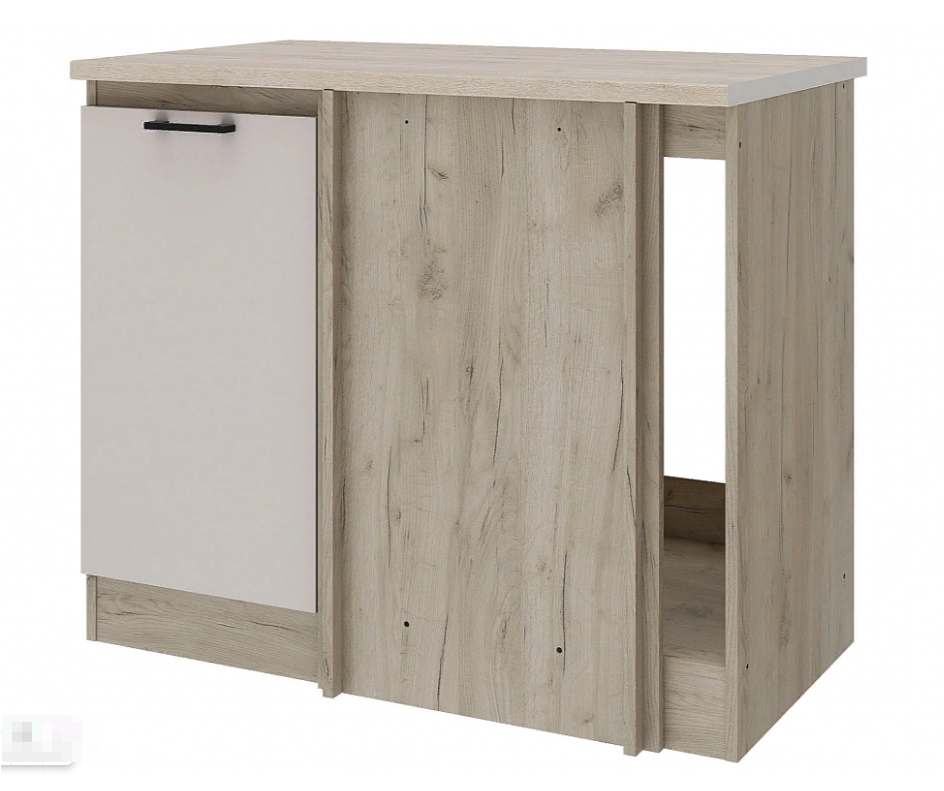 Сан-Ремо 454.36 Шкаф напольный угл. Дуб крафт /Кашемир Сан-Ремо 454.36 Шкаф напольный угл. Дуб крафт /Кашемир