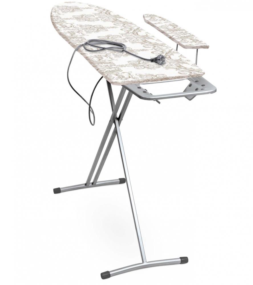 Доска гладильная "НИКА 3", 1225х345 мм, 2 положения выс Доска гладильная "НИКА 3", 1225х345 мм, 2 положения выс