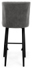 Стул Парма БАРНЫЙ, Т180- светло-серый+нога барная Bh70см 1R38 (черный) Стул Парма БАРНЫЙ, Т180- светло-серый+нога барная Bh70см 1R38 (черный)