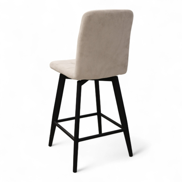 Стул Абсент NEW ПОЛУБАРНЫЙ Поворотный, Т170 бежевый+нога 360F47 60см (Черный) Стул Абсент NEW ПОЛУБАРНЫЙ Поворотный, Т170 бежевый+нога 360F47 60см (Черный)