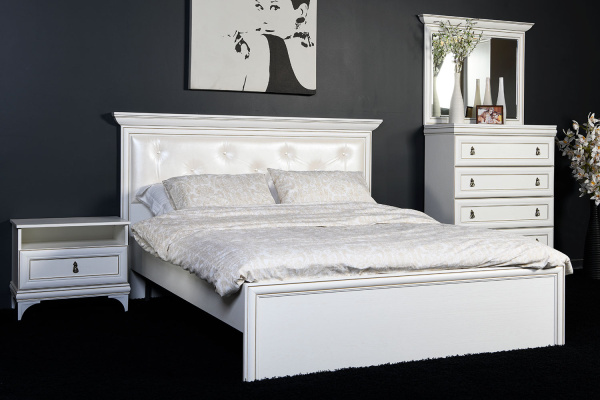 Агата Мод.АТ-17б Кровать 1400*2000 (без основания)/Лам. дуб седан Агата Мод.АТ-17б Кровать 1400*2000 (без основания)/Лам. дуб седан