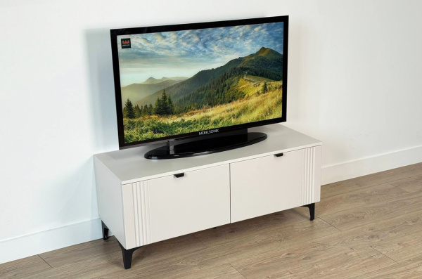 Тумба Рич кашемир/фрапучино матовый/черный Тумба Рич кашемир/фрапучино матовый/черный