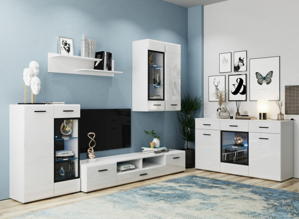 Полка навесная GLOSS Полка навесная GLOSS