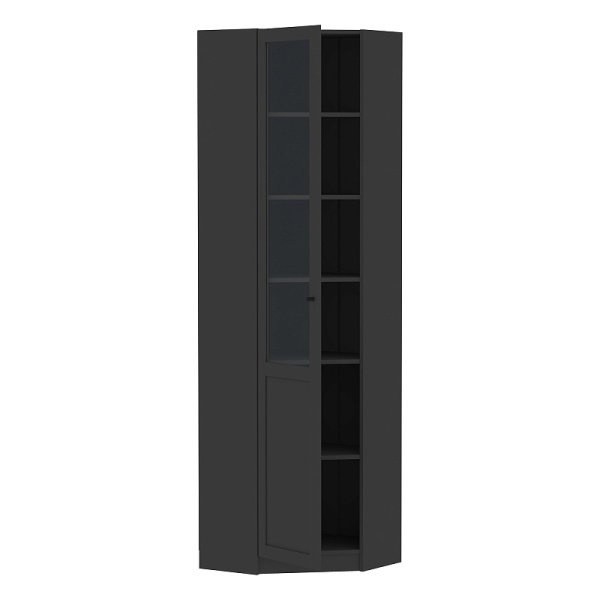 Харрис 33 (библиотека) Шкаф для книг угловой (Антрацит) Харрис 33 (библиотека) Шкаф для книг угловой (Антрацит)