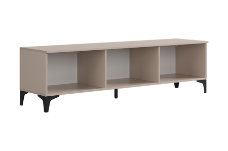 Тумба 2 Рич кашемир/фрапучино матовый/черный Тумба 2 Рич кашемир/фрапучино матовый/черный