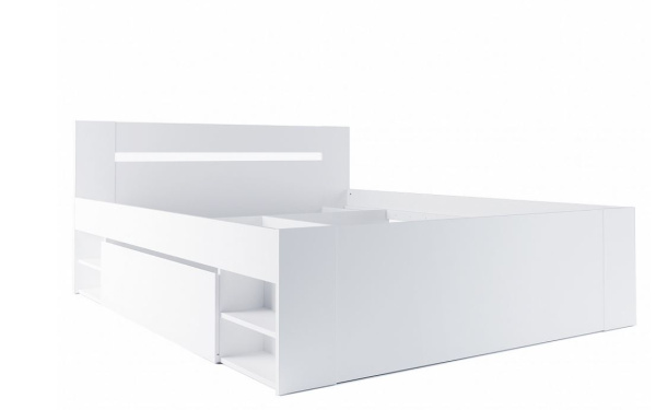 Кровать Дрезден (без основания) Белый
