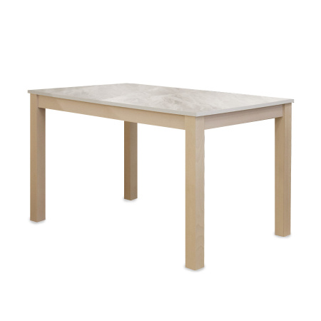 Стол  TME-6931, Меланин, Milky white beech, 1200(+300)*800*740 Стол  TME-6931, Меланин, Milky white beech, 1200(+300)*800*740