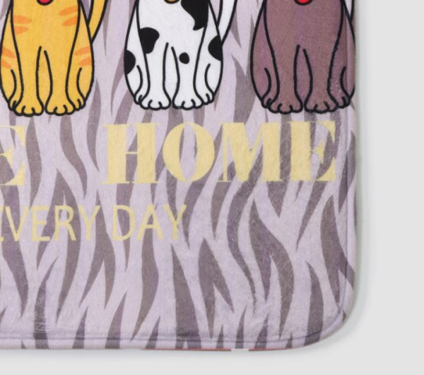 Коврик 40х60 см "Кошки"  