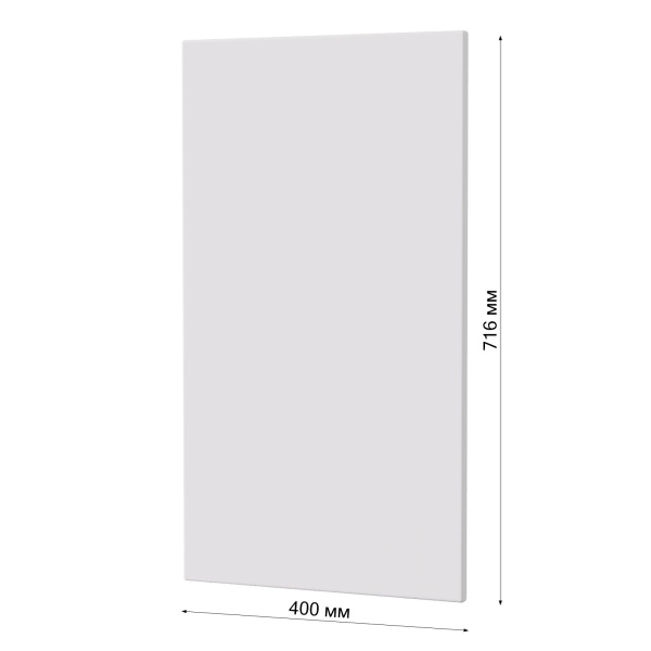 Фасад БЕЛЫЙ МАТОВЫЙ 400 Фасад БЕЛЫЙ МАТОВЫЙ 400