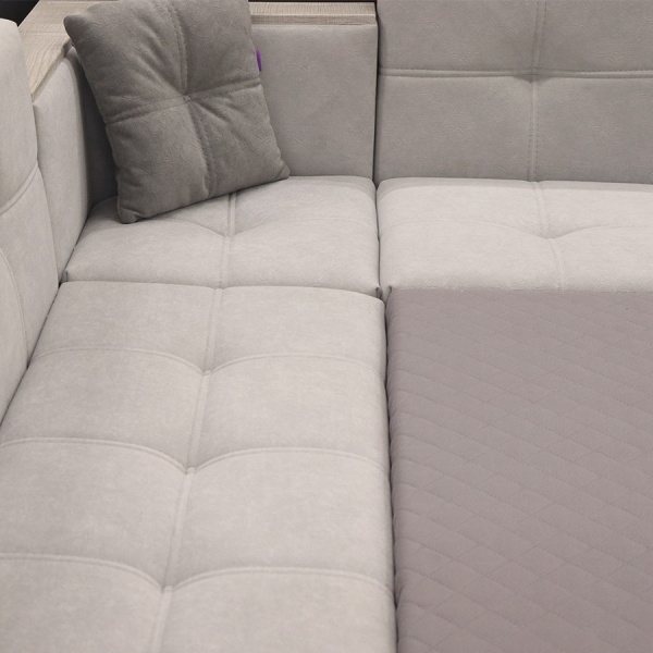 Кухонный уголок "Капучино 3-1" (левый) (Baly 6/Baly 7) мдф Дуб серый Кухонный уголок "Капучино 3-1" (левый) (Baly 6/Baly 7) мдф Дуб серый