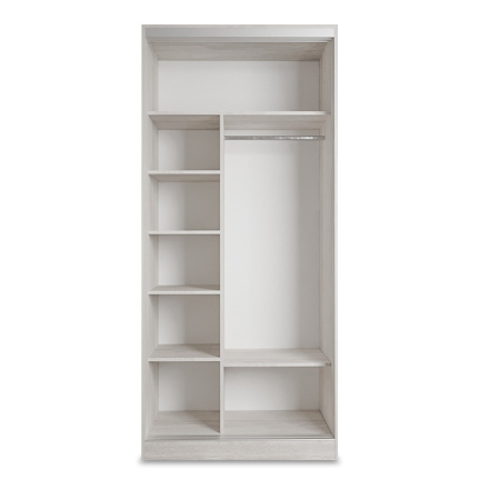 Шкаф-купе Клэр с зеркалом 1000х600х2200 сосна лофт-хром Шкаф-купе Клэр с зеркалом 1000х600х2200 сосна лофт-хром