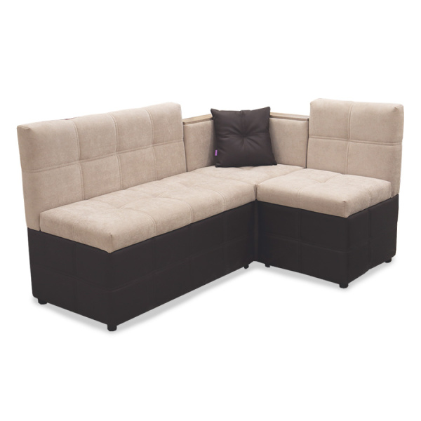 Кухонный уголок "Капучино 2-1" (левый) (GETS 5/Santorini-Chestnut) мдф Ирга Кухонный уголок "Капучино 2-1" (левый) (GETS 5/Santorini-Chestnut) мдф Ирга