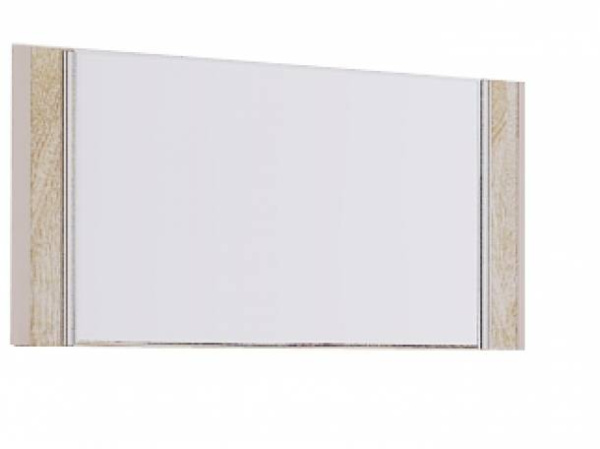 Ника Н18 Зеркало лам.белый/дуб сонома Ника Н18 Зеркало лам.белый/дуб сонома