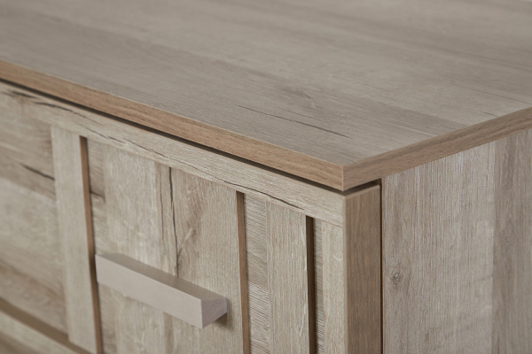 Scandica Oslo 455 Комод Дуб серый Craft Scandica Oslo 455 Комод Дуб серый Craft