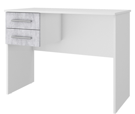 Письменный стол Алекс Белый/Бетон Письменный стол Алекс Белый/Бетон