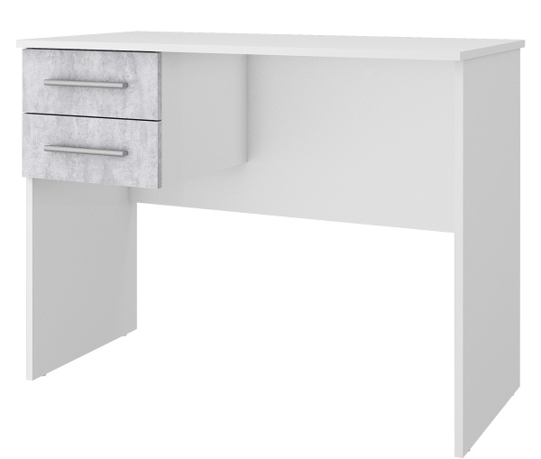 Письменный стол Алекс Белый/Бетон Письменный стол Алекс Белый/Бетон