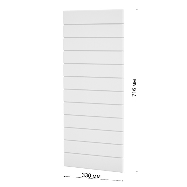 Фасад БЕЛЫЙ ГЛЯНЕЦ 342 торцевой Фасад БЕЛЫЙ ГЛЯНЕЦ 342 торцевой