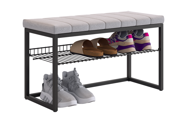 Обувница Классная-2 (черный муар/оникс(велюр)) Обувница Классная-2 (черный муар/оникс(велюр))