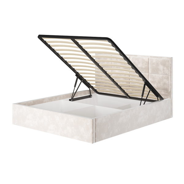 Кровать Линда 1600*2000 + основание с ПМ Миндаль