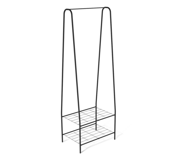 Вешалка Sheffilton SHT/WR18 Серый муар/Черный Вешалка Sheffilton SHT/WR18 Серый муар/Черный