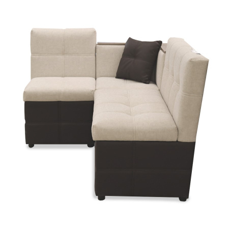 Кухонный уголок "Капучино 2-1" (правый) (Mira1/Santorini-Chestnut) мдф Дуб Шато Кухонный уголок "Капучино 2-1" (правый) (Mira1/Santorini-Chestnut) мдф Дуб Шато