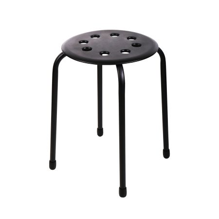 Табурет ТП01 пластм.сиденье/черный Табурет ТП01 пластм.сиденье/черный