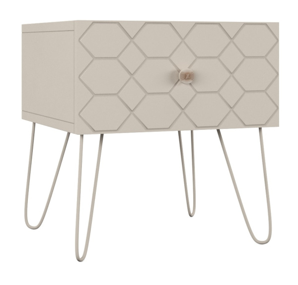 Рица Мод.РЦ-11 Тумба прикроватная лам. Сатин Рица Мод.РЦ-11 Тумба прикроватная лам. Сатин