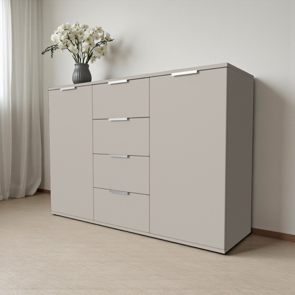 Сен-Дени Комод 1300 Кашемир/МДФ Дуб Латте Сен-Дени Комод 1300 Кашемир/МДФ Дуб Латте