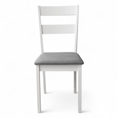 Стул Даллас SW00753 Серый / Белый  Стул Даллас SW00753 Серый / Белый